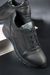 Mammamia - 6245 Siyah Kadın Dolgu Topuk Günlük Ayakkabı