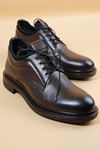 Alberto Rossi - 2745 Kahverengi Hakiki Deri Erkek Klasik Ayakkabı