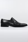 Nevzat Zöhre - 1339 Hakiki Deri Siyah Erkek Klasik Ayakkabı