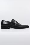 Nevzat Zöhre - 1048 Hakiki Deri Siyah Erkek Klasik Ayakkabı