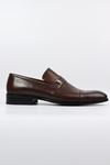 Nevzat Zöhre - 1048 Hakiki Deri Kahverengi Erkek Klasik Ayakkabı