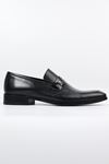 Nevzat Zöhre - 1047 Hakiki Deri Siyah Erkek Klasik Ayakkabı