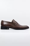 Nevzat Zöhre - 1047 Hakiki Deri Kahverengi Erkek Klasik Ayakkabı