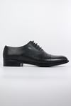 Fosco - 7102 Siyah Cilt Hakiki Deri Erkek Klasik Ayakkabı