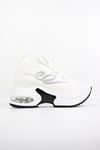 Guja - 24Y300-9 Beyaz Örgü Air Taban Kadın Sneaker Ayakkabı